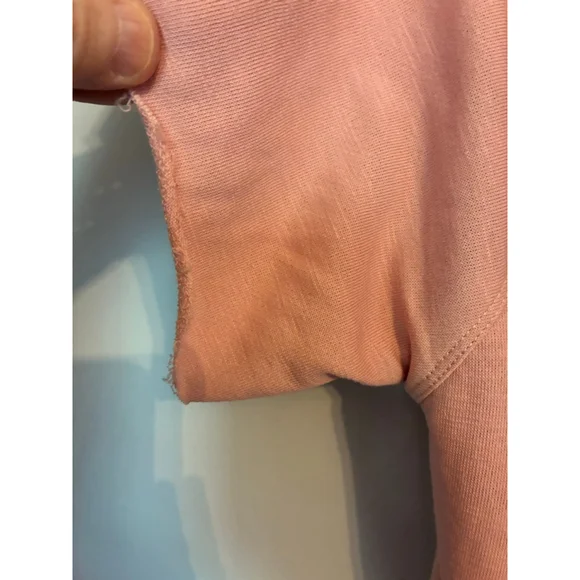 0169 NWT KORI Size Small Light Pink Hoodie - Picture 6 of 10